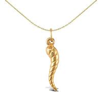 Jewelco London Ladies 9ct Yellow Gold Horn of Plenty Charm Pendant