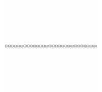 Jewelco London Sterling Silver 2mm Gauge Micro Belcher Chain - 16 inch