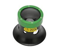 Jewelers Eye Loupe Magnifier 20X, Professional Sapphire Lens Magnifying Glass with High Hardness and Clarity for Watch Repair Jewelry Inspection Antiques Coin Grading