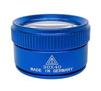 Jewelers Loupe - Foldable Pocket Loupe, Compact Optical Tool | 30X Handheld Coin Magnifier for Jewelry Work, Craft Detailing, Geology Study, Electronics Inspection, Reading Aid, Plant Observation