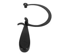 Jeweler's Saw Frame, Curved Scroll Coping Saw Frames with Black Handle, Pin Clamp Metal Curved Deep Handle Mini Hand Model Tools, Small Jewelry Adjustable Cutting Needle File for Woodworking Craft