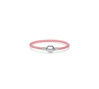 Jewellbox Girls Genuine Leather Charm Bracelet, Charm Bracelets for Womens, Sterling Silver Barrel Clasp