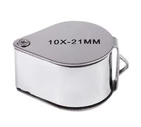 Jewellers Jewelry Loupe Magnifier Eye Magnifying Glass 10x 21mm