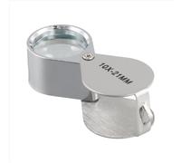 Jewellers Jewelry Loupe Magnifier Eye Magnifying Glass 10x 21mm