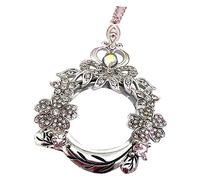 Jewellers loupe,monocle,Handheld Round Necklace, Old Man HD Reading 5X, Hanging Decorative Pendant