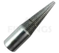 Jewellers Tools 3/8" Right Tapered Spindle : Adapter or 10mm Bore Polishing Wheel (75)