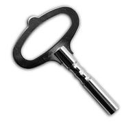 Jewellers Tools 4mm FRENCH KEY (7) winding clock type steel nickelled key grandfather tool
