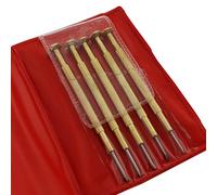 Jewellers Tools 5 Brass Philips Screwdrivers : Watchmakers Set Crosshead HSS Repair (50)