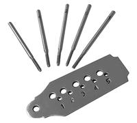 Jewellers Tools 5 Tap & Die Set No 1,2,3,4,5 : Taps And Dies Watch Repair Tool (20)