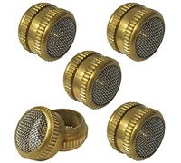 Jewellers Tools 5x Brass Basket Parts Holder Ultrasonic Cleaning Mesh Screw Type Watch Tool 16mm Set (65)