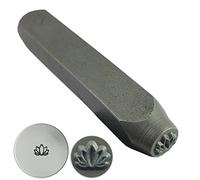 Jewellers Tools 6mm Lotus Flower Punch Metal Stamp Tool (70)