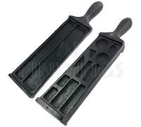 Jewellers Tools 7" CAST IRON WIRE INGOT MOULD (SHAPES) : Silver Gold Bar Foundry Melting Casting Metal Tool (808)
