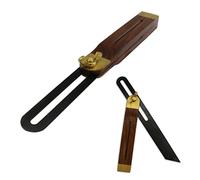 Jewellers Tools 9 3/16" BRASS INLAY : Quality Adjustable Sliding Bevel Carpentry Angle Finder Tool (145)