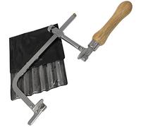 Jewellers Tools Adjustable Saw, Includes 144 Mixed Blades, 75mm Saw Working Depth