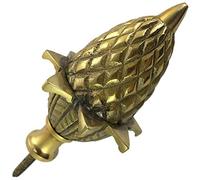 Jewellers Tools MEDIUM BRASS ACORN FINIAL Ball Spire Grandfather Clock 75mm High x 45mm Wide (145)