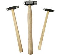 Jewellers Tools Set 4 Ball Pein Hammers Metal Shaping Craft Watch