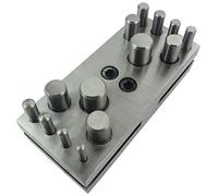 Jewellers Tools SET OF 14 CIRCULAR DISC CUTTER : Stainless Steel Cutting Tool (1000)