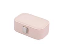 Jewellery Box 1 Piece Simple Jewellery Organiser, Large Capacity, Easy To Carry(Pink)