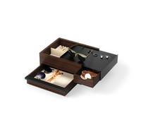 Umbra 290245-048 Stowit Jewelry Box - Black & Walnut