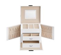 jewellery box, White / 3-Tier