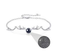 jewellery butterfly/moonstone/moonstone/daisy/infinity heart/antler/celtic knot bracelet 925 sterling silver synthetic cubic zirconia butterfly daisy jewelry gift for women sister
