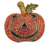 jewellery Chic Cameo Saucer Book Week Broach Carafe Plush Vintage Brooches Blower Costume Whistle Sloth Pea Cute Creeper Adorable Pumpkin Brooch Orange Alloy jewellery