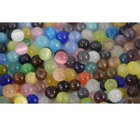 Jewellery DIY Making Crafts Jewellery DIY Making Crafts Beading 50pcs 4mm Mixed Colour Glass Cats Eye Round BeadsBeading 50pcs 4mm Mixed Colour Cats Eye Round Beads (1)