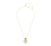 [Official] [Swarovski] Gema Pendant, Mixed Cut, Dangle Crystal, Multicolor, Gold Tone Plating