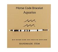 Jewellery For Women Bracelet Password Code Party Alphanumeric Souvenir For Girlfriend Anniversary Wedding Constellation Couple Gift Valentine's Twelve Birthday Day Bracelet Bracelets