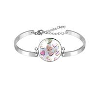 Jewellery,Ladies Love Bracelets Gifts For Her Women Wife Mum Sunset Dolphins Flying