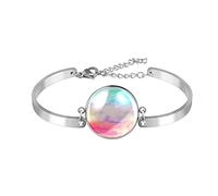 Jewellery,Ladies Love Bracelets Gifts For Her Women Wife Mum Sunset Dolphins Flying