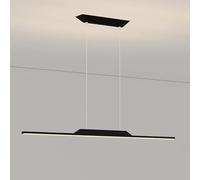 jewellery lamp Minimalist LED Chandelier Linear Pendant Light Kitchen Island Lighting Fixture 3 Color Mode Strip Hanging Lamp Pool Table Light Bar Dining Room Bedroom Hanging Chandeliers