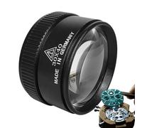 Jewellery Magnifier | Jewelers Loupe | Pull-out Pocket Magnifier - 30X High-Power Optical Glass Lens For Geology Jewelleries Work, Coin Painting, Plant, Reading, Electronics, Jeweller Collection