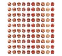 Jewellery Making Beads 100pcs Large Hole Assorted Shapes