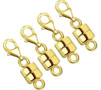 Jewellery Making Clasps and Closures with Lobster Clasp 14K Gold and Silver Plated Magnet Converters