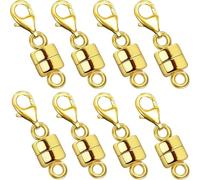 Jewellery Making Clasps and Closures with Lobster Clasp 14K Gold and Silver Plated Magnet Converters