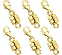 Jewellery Making Clasps and Closures with Lobster Clasp 14K Gold and Silver Plated Magnet Converters