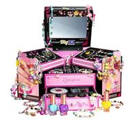 Jewellery Making Kit - Charm Bracelet Making Kit for Girls | Kids Storage Box with Nail Polish