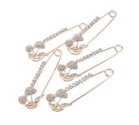 jewellery Pearl Crystal Clothes Gold Cherry Scarf Lapel Metal Brooch Pin Halloween Small Safety Pins Zinc Alloy Golden jewellery