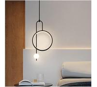 jewellery Personality LED Iron Art Acrylic Chandelier with Three-Color Adjustable Pendent Lights - Ceiling re,Wall lamp