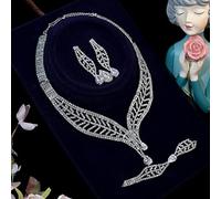 jewellery set pendant friendship jewelry classic bridesmaid jewelry for wife gift 4 piece set cubic zirconia set