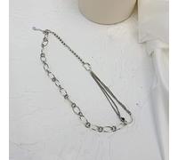 Jewellery Sets,Exquisite 925 Asymmetric Cnecklace for Women Geometric Necklace Party Jewelry/