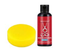 Jewellery - Silver with | Jewellery | Professional Paste for Scratch Removal, Shine Restoration for Rings, Chains, Jade, Long-Lasting Care, White, 50 ml