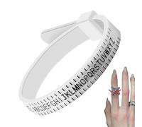Jewellery Sizing Tool - Tape Reusable Loop Measure, Jewelrys Sizings Tools Tapes, Finger Measurement | Perfect For Ring Fitting Adjustment Circumference Reading Craft Design Workshop Precision