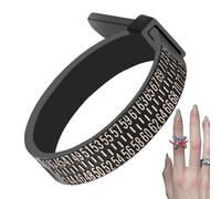 Jewellery Sizing Tool - Tape Reusable Loop Measure, Jewelrys Sizings Tools Tapes, Finger Measurement | Perfect For Ring Fitting Adjustment Circumference Reading Craft Design Workshop Precision