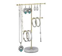Jewellery stand Necklace Rack Earring Holder Cosmetic Storage Compact Elegant
