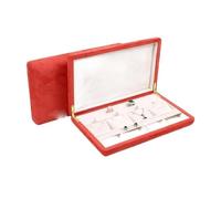 jewellery storage Milan Velvet Jewelry Display Box Plate Necklace Pendant | Storage Ring Display Prop
