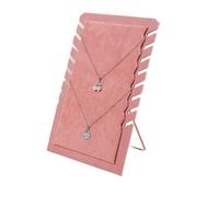 jewellery storage Velvet Necklace Display Stand with T-Bar for Necklaces | Pendants Boutique Showcase