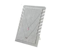 jewellery storage Velvet Necklace Display Stand with T-Bar for Necklaces | Pendants Boutique Showcase