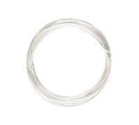 Jewellery Wire Silver Plated 0.6mm - 10 mt